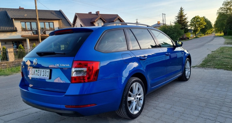 Skoda Octavia cena 49900 przebieg: 248000, rok produkcji 2018 z Biłgoraj małe 407